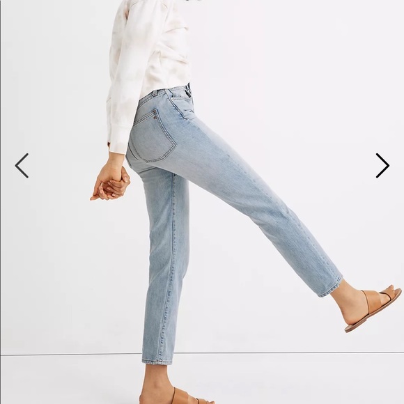Madewell The Petite Curvy Perfect Vintage Jean in Fitzgerald Wash - Picture 4 of 12